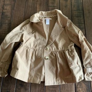 Girls Janie & Jack Tan Coat
